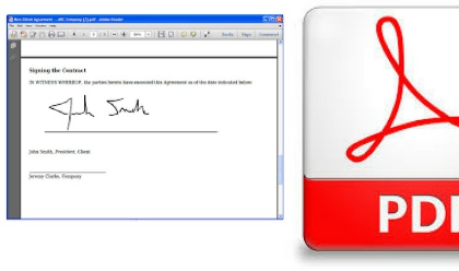 insert digital signature in pdf file
