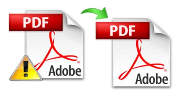 repair corrupt PDF document