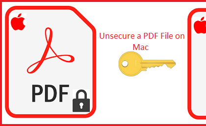 how to unsecure a pdf file on mac
