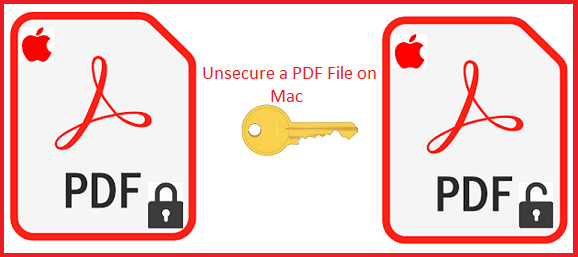 how to unsecure a pdf file on mac