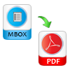 conversion mbox file to pdf