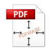 PDF document watermark set image position